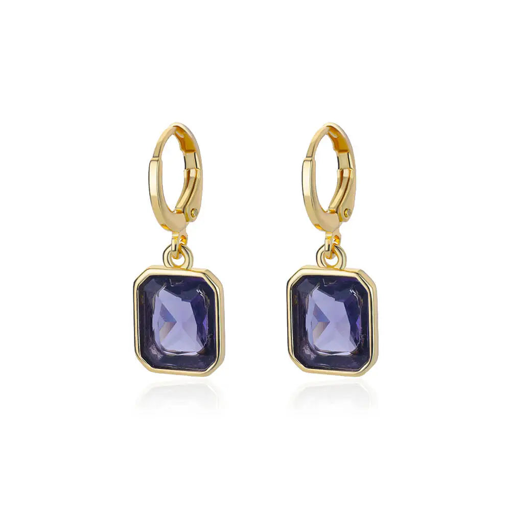 Pendientes colgantes sencillos y elegantes