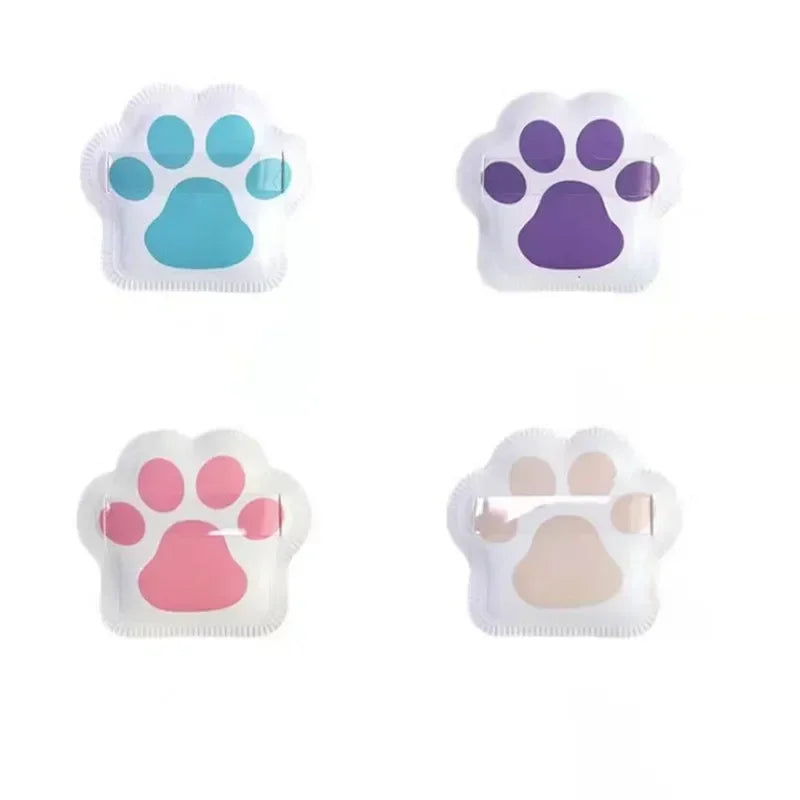 Lot de 3 éponges à poudre super douces en forme de griffes de chat pour fond de teint