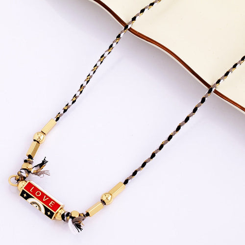 Collier amulette turque Amour