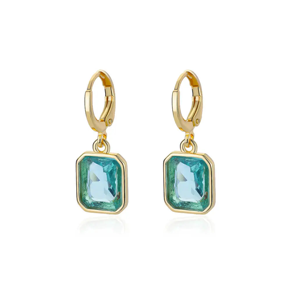Pendientes colgantes sencillos y elegantes