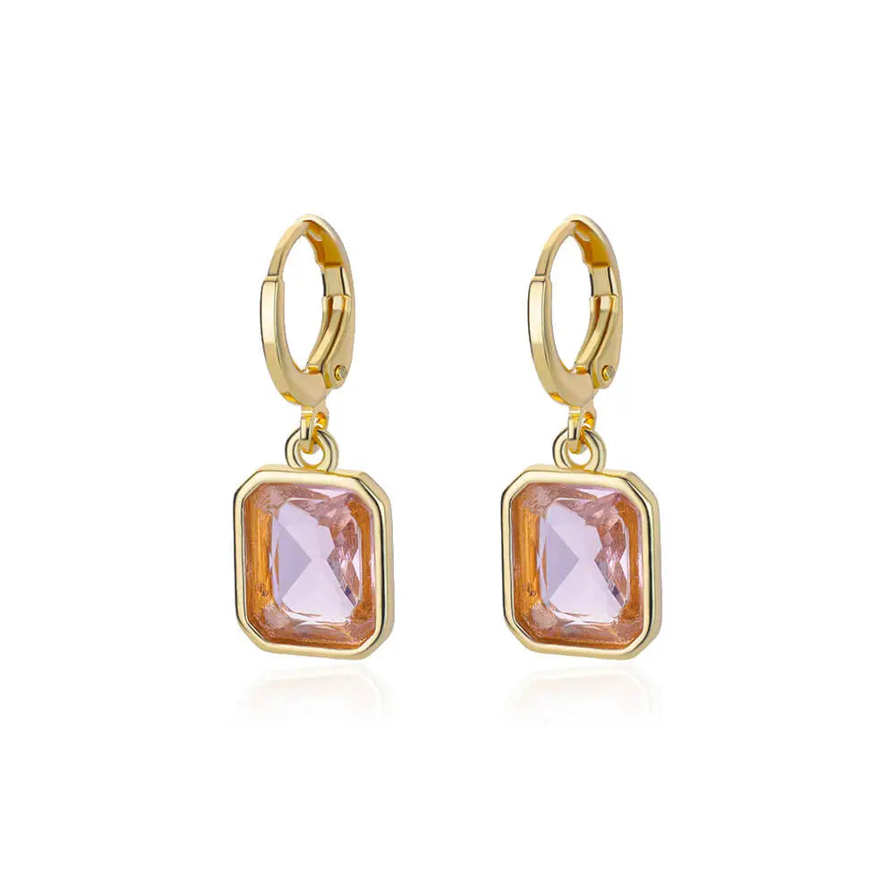Pendientes colgantes sencillos y elegantes