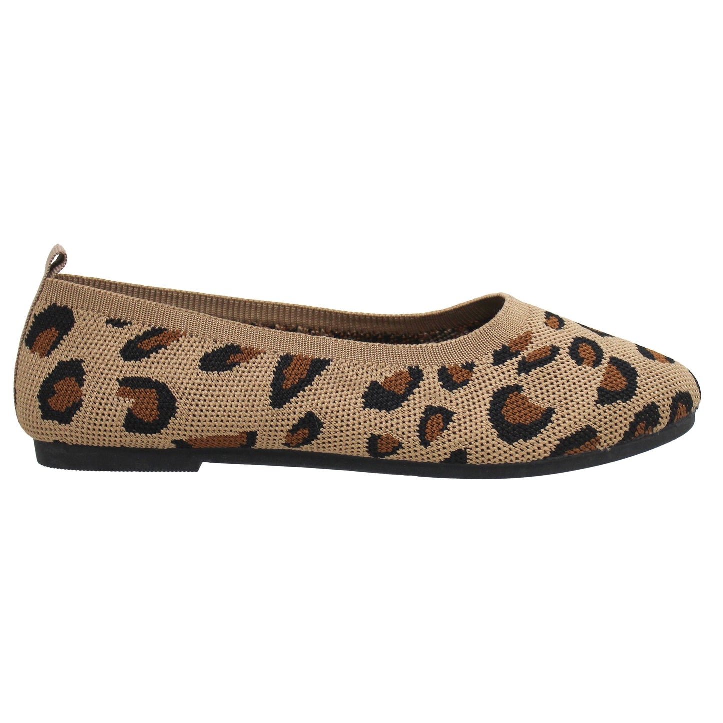 SOBEYO - Bailarinas para mujer, estilo suéter, suela de goma suave, sin cordones, informales
