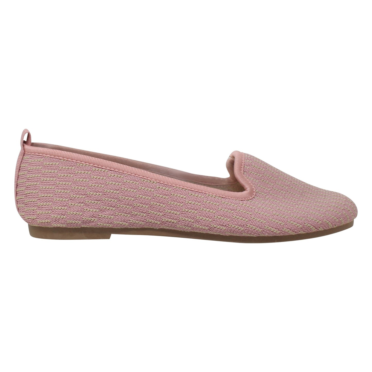 SOBEYO - Bailarinas para mujer, suela de goma suave, color rosa