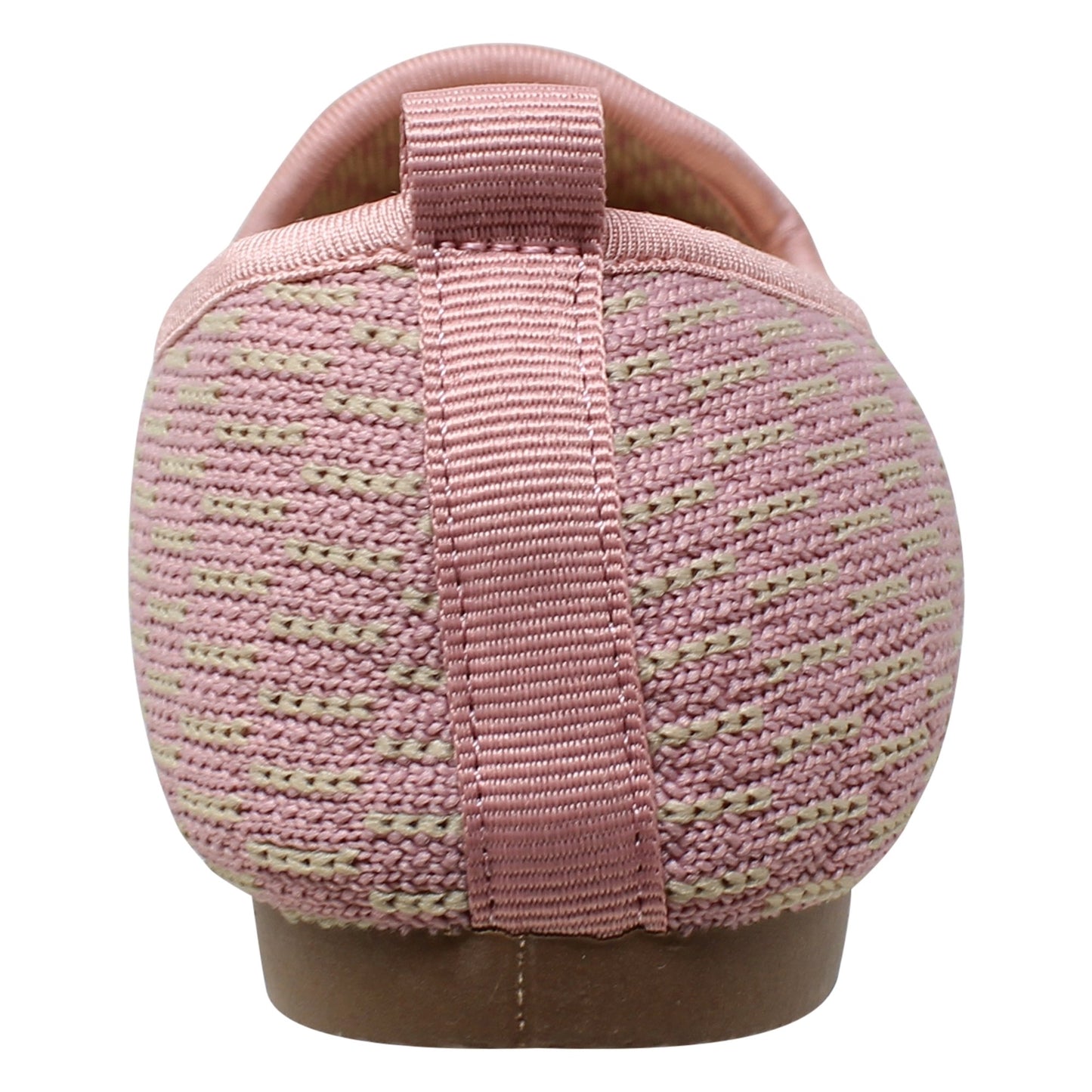 SOBEYO - Bailarinas para mujer, suela de goma suave, color rosa