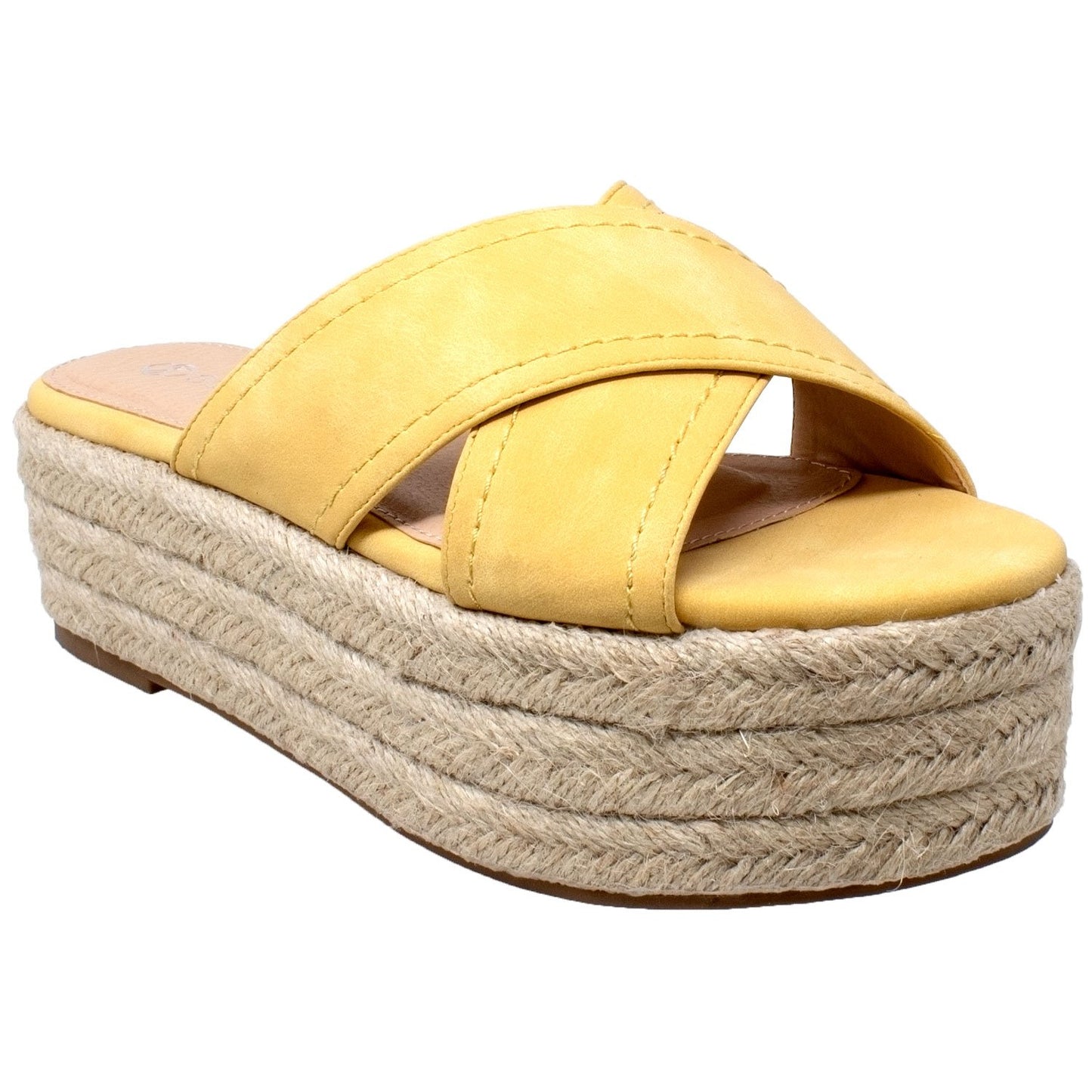 Flatform Espadrille Wedge Sandal