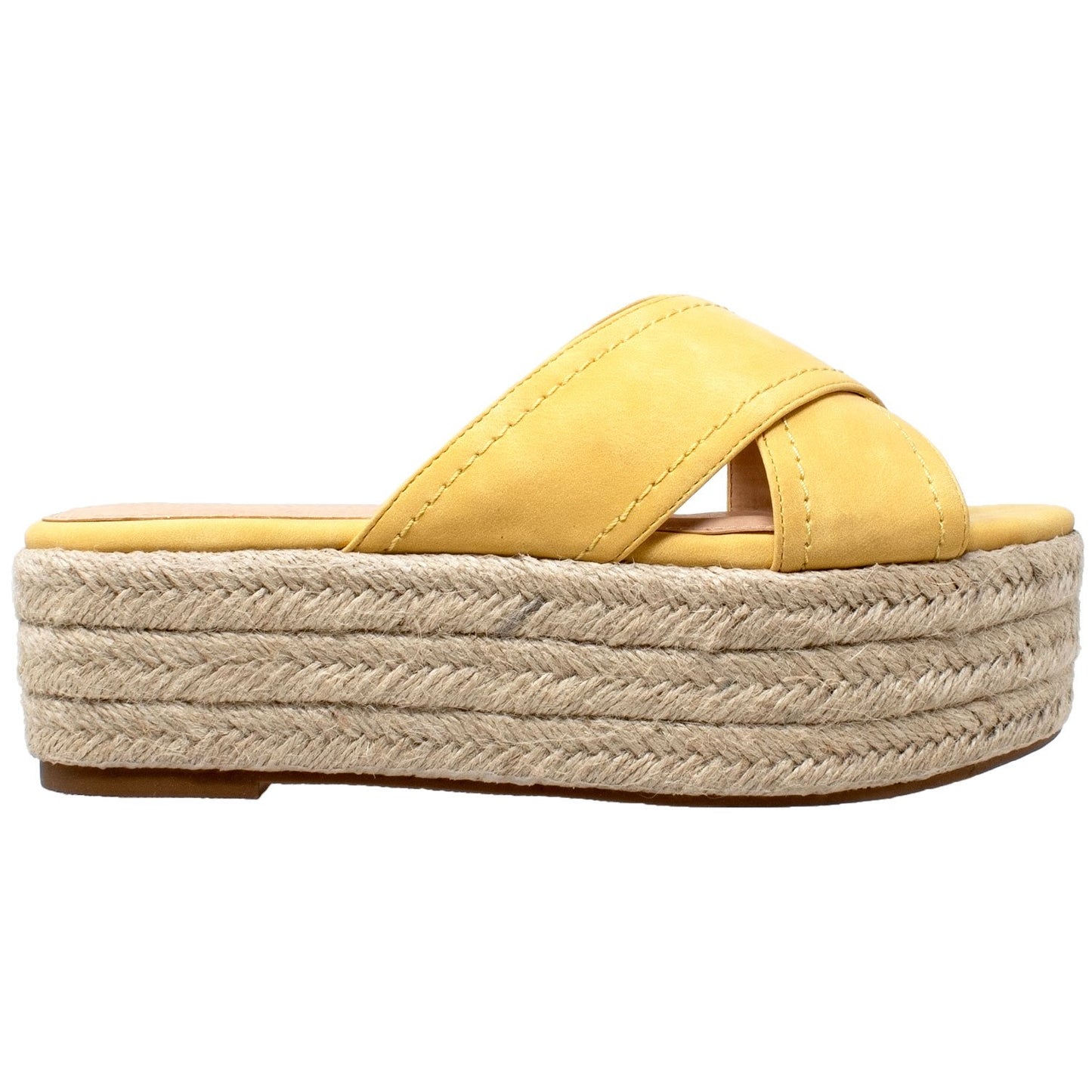 Flatform Espadrille Wedge Sandal