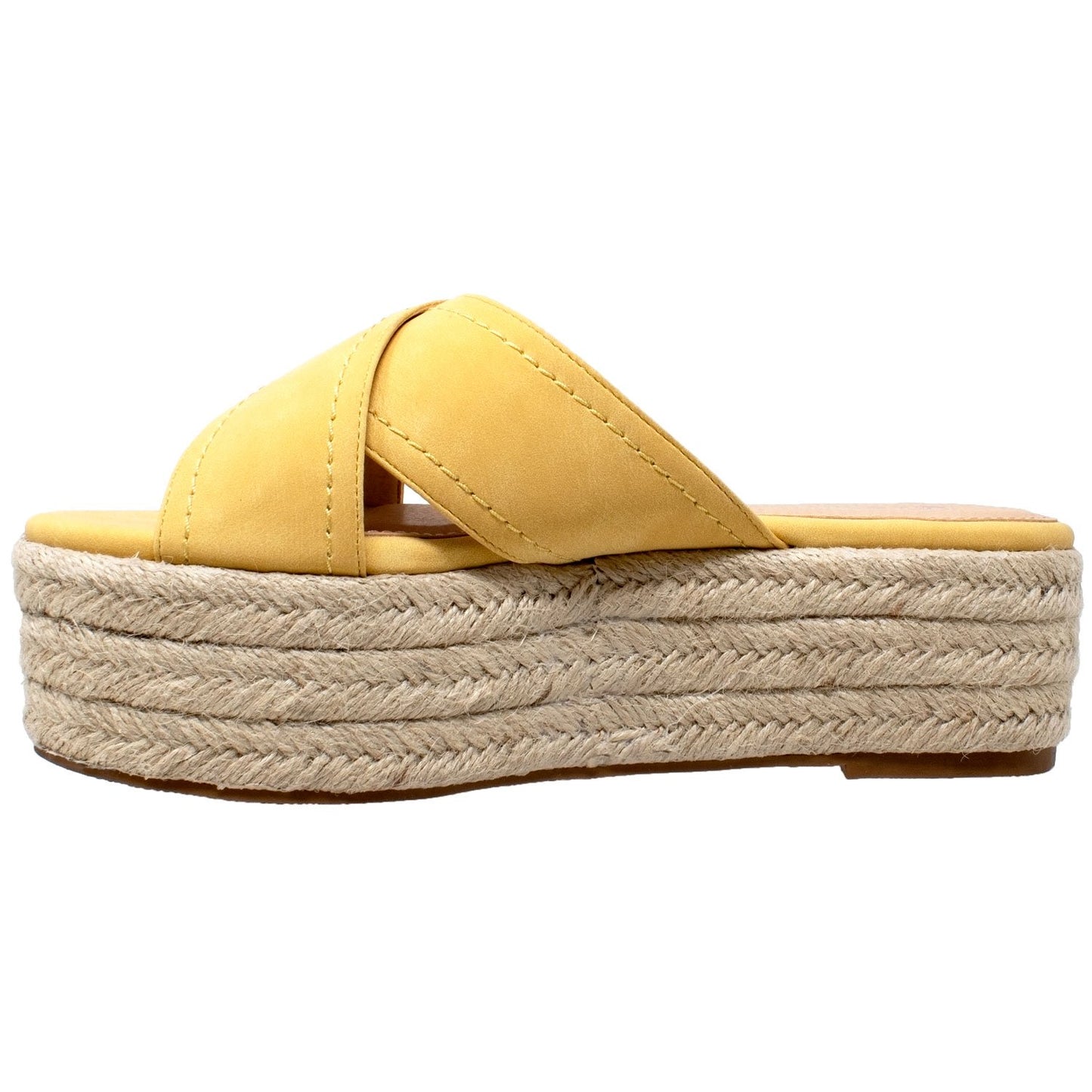 Flatform Espadrille Wedge Sandal
