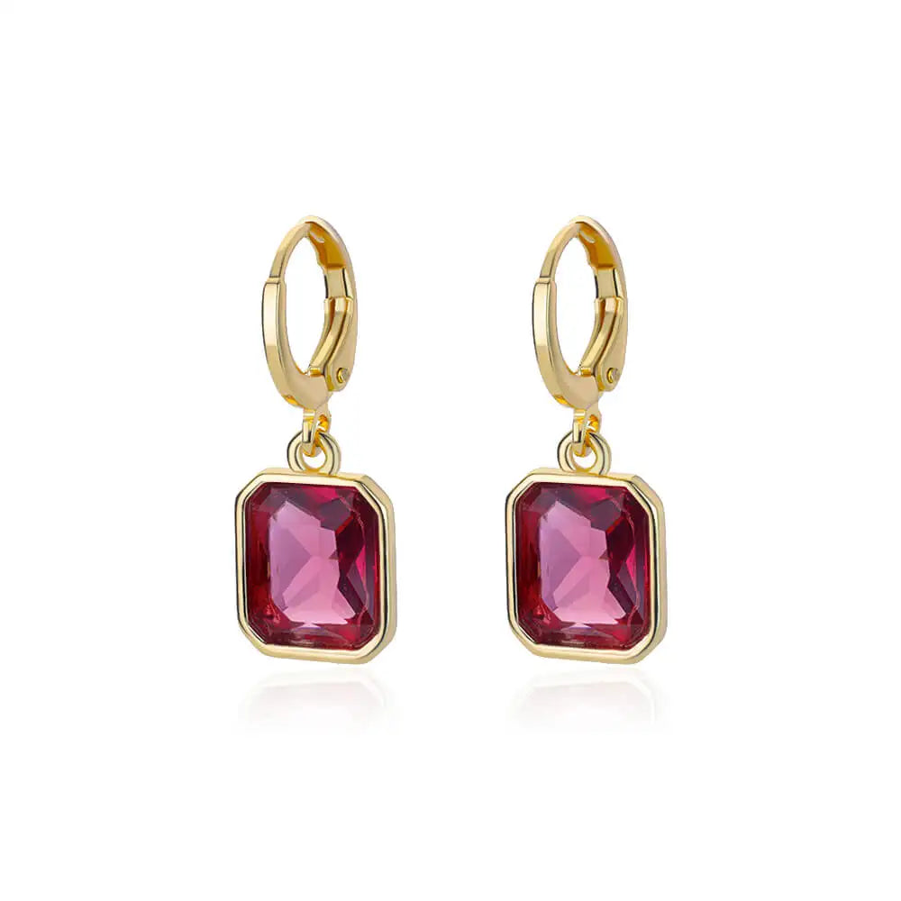 Pendientes colgantes sencillos y elegantes