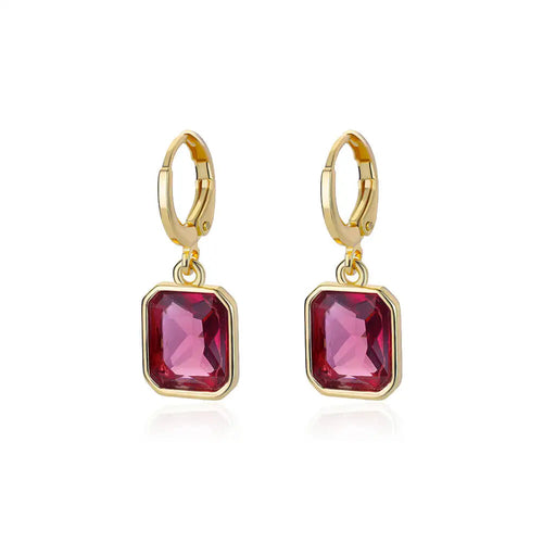 Pendientes colgantes sencillos y elegantes