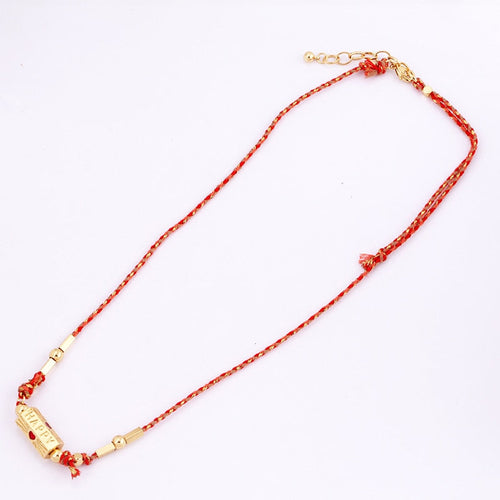 Collier amulette turque Amour