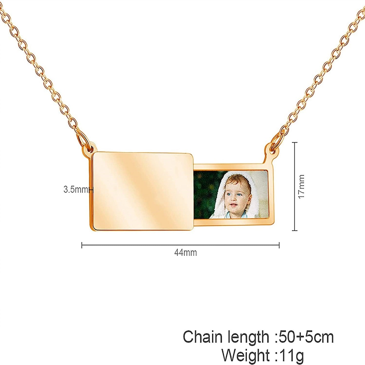 Custom Pull-Out Envelope Necklace