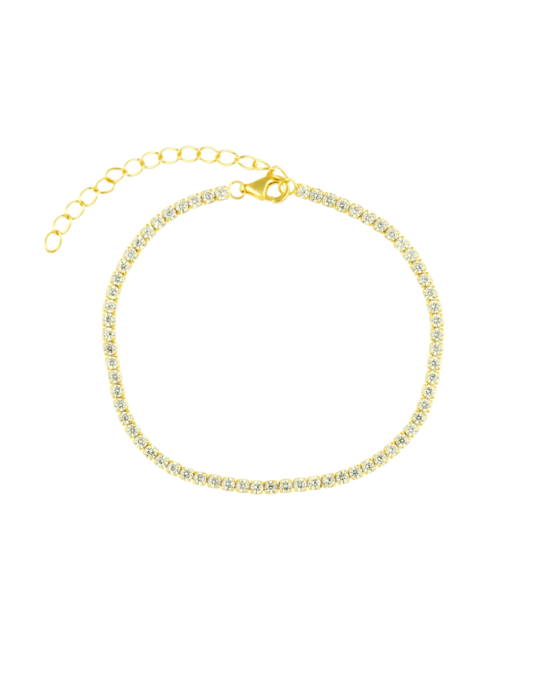 Pulsera de tenis Chloe Canary