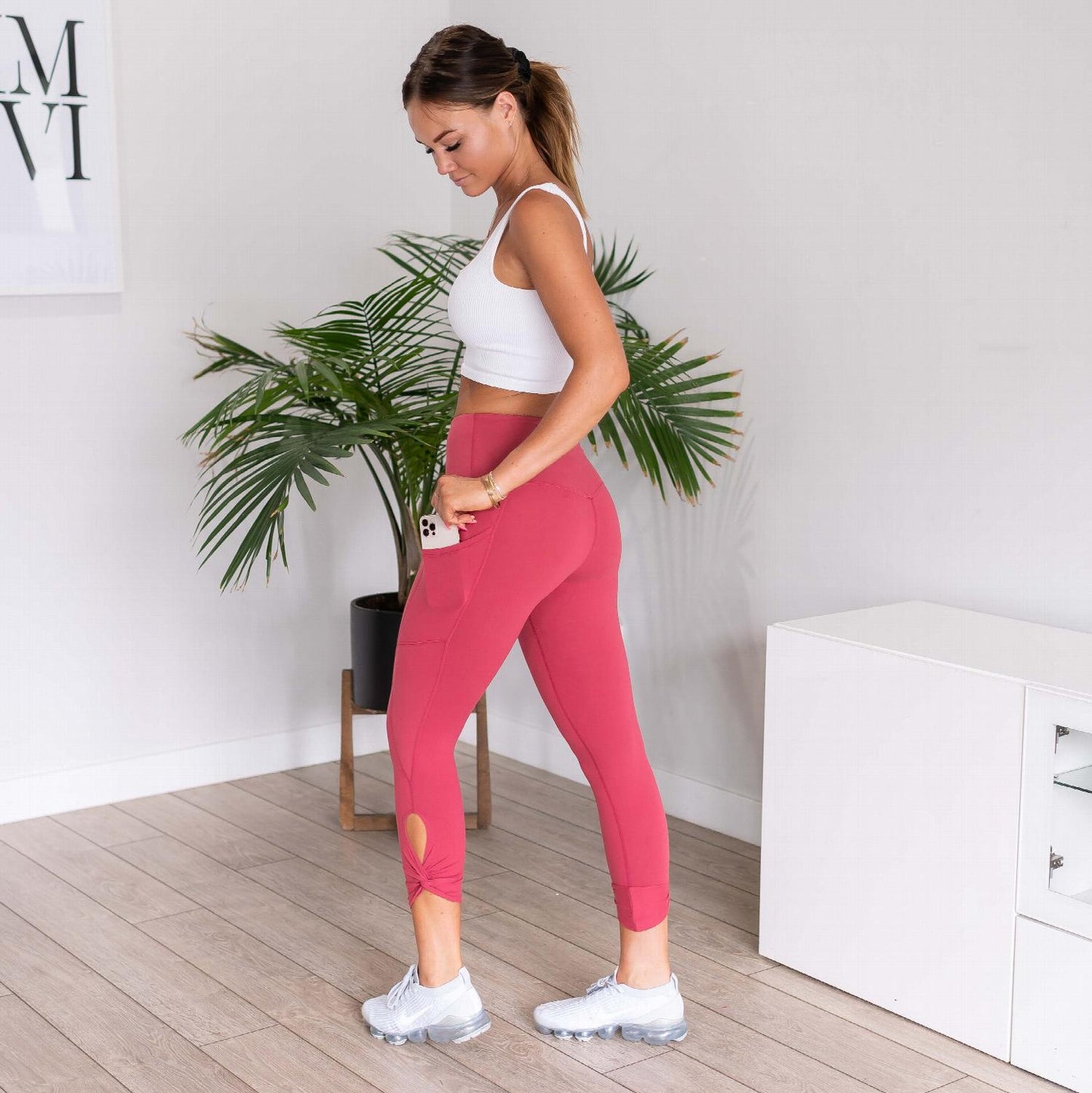 Mantequilla, Leggings Capri de Yoga