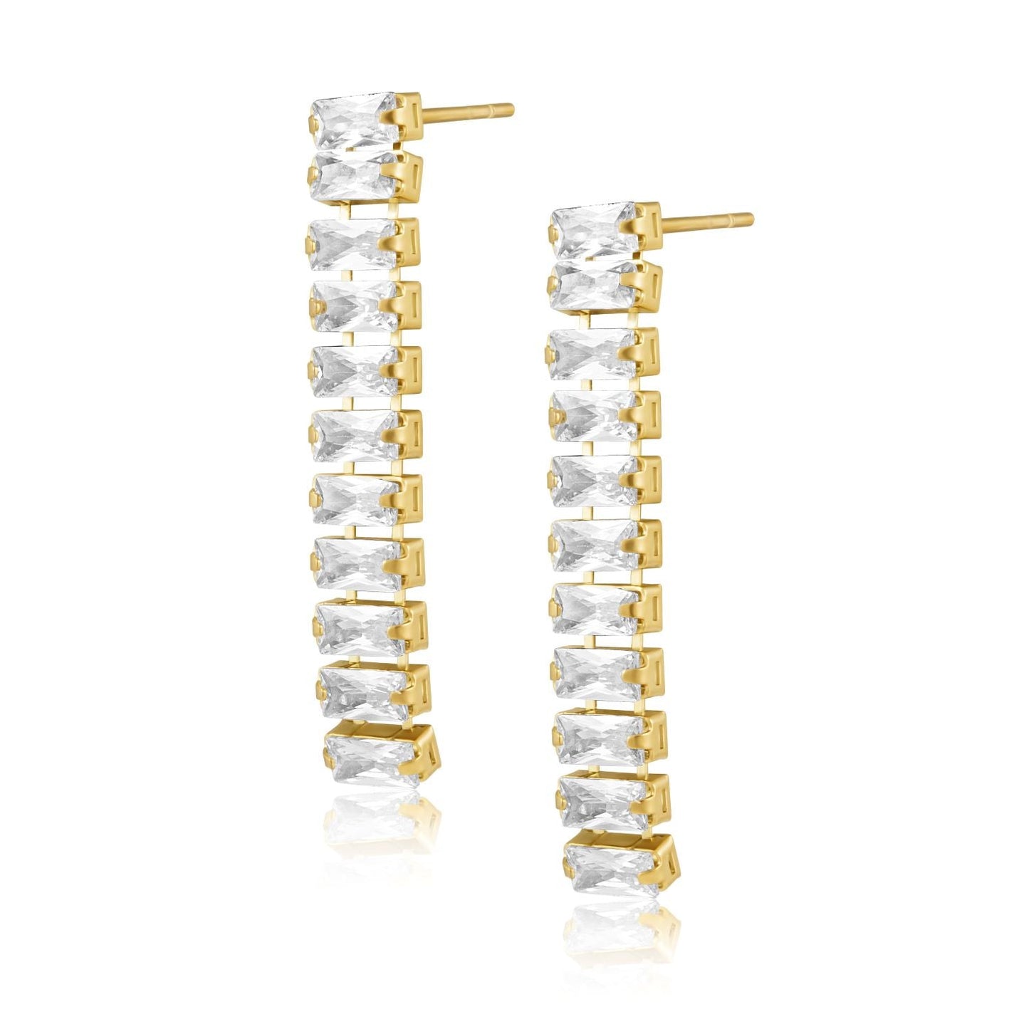 Boucles d'oreilles pendantes Alessia Cz