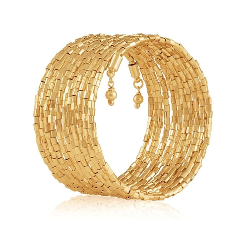 Bracelet enroulé Amina - 10 rangs