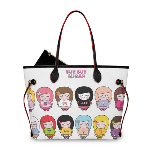 Sue Sue Sweet PU Shoulder Bag- with mini pouch