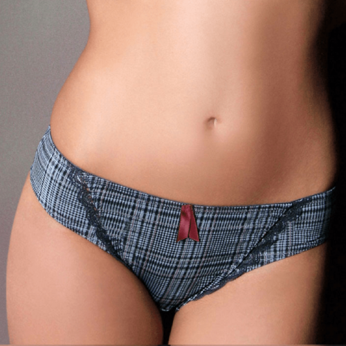 Braguita de bikini a cuadros Sassa Sweet Pleasure