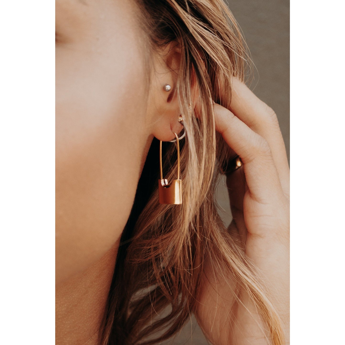 Boucles d'oreilles Codie Lock