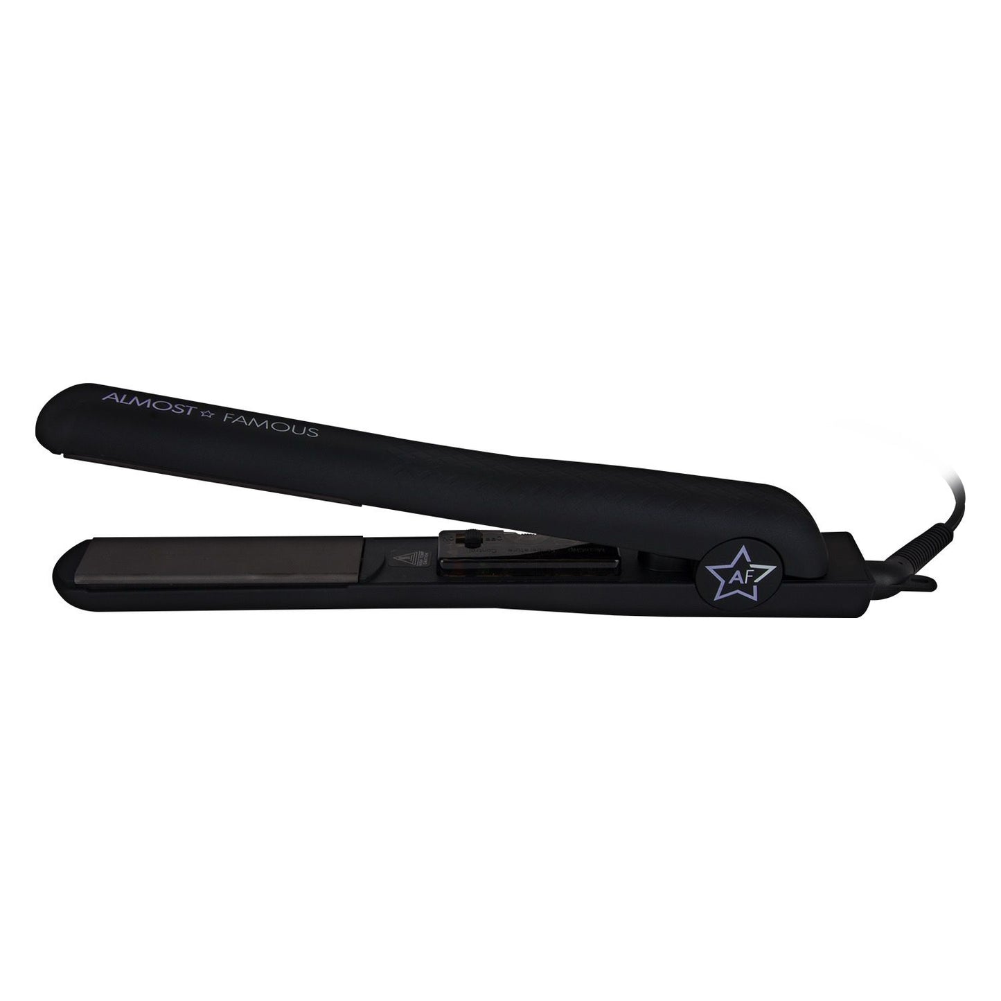 Fer plat Venice Babe Almost Famous de 1,25" avec plaques infusées de pierres précieuses de luxe