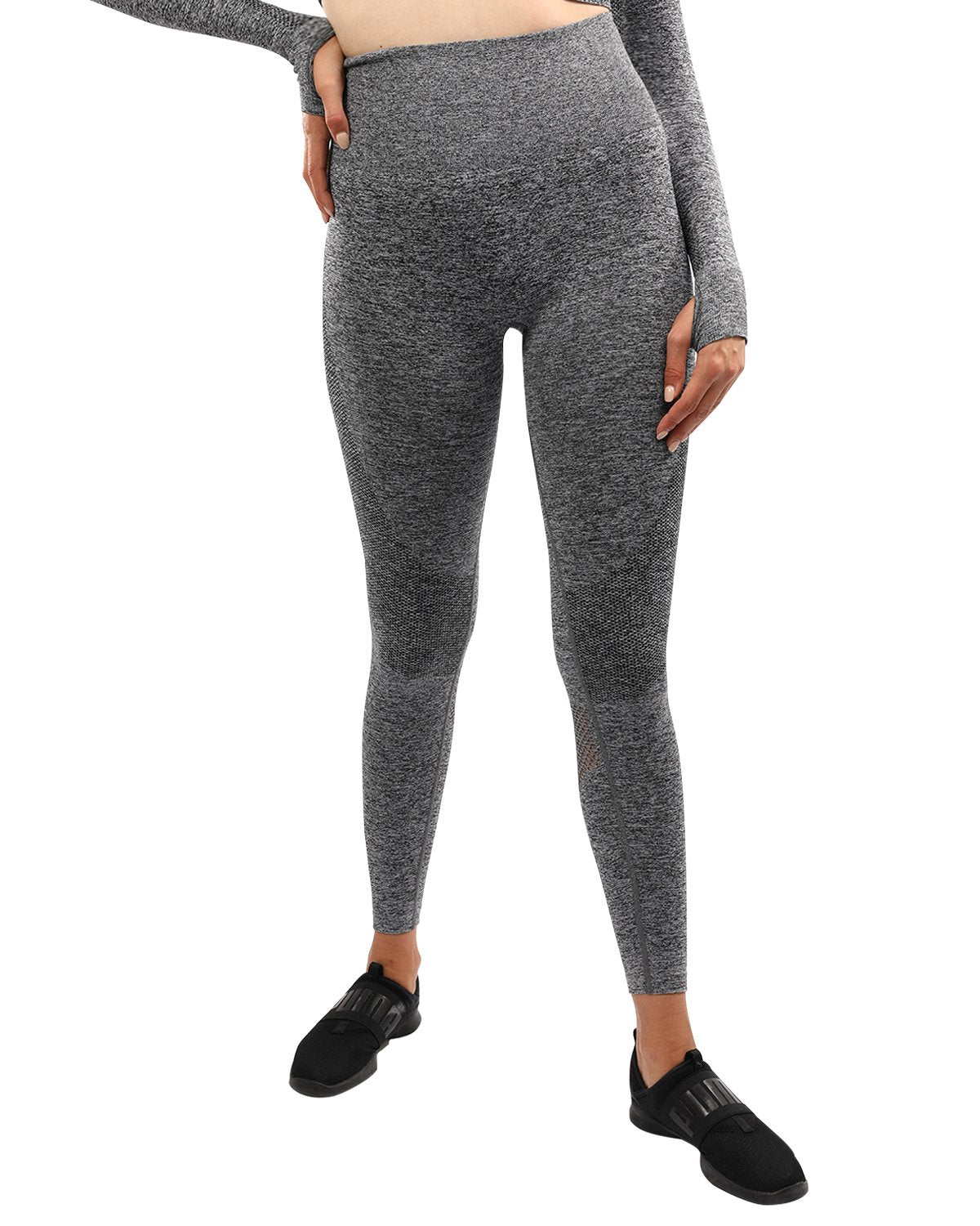 Leggings Cadrina sin costuras - Gris