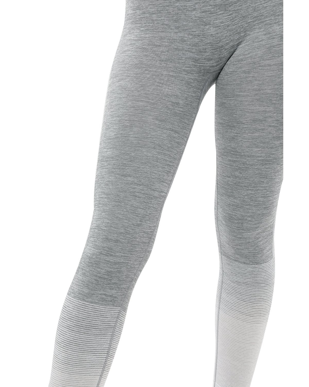 Mallas sin costuras Bocana - Gris y blanco