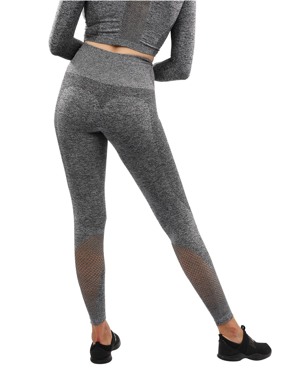 Leggings Cadrina sin costuras - Gris