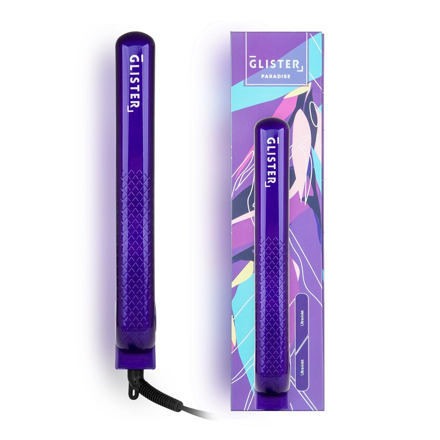 Plancha Paradise con infusión de turmalina - Ultravioleta