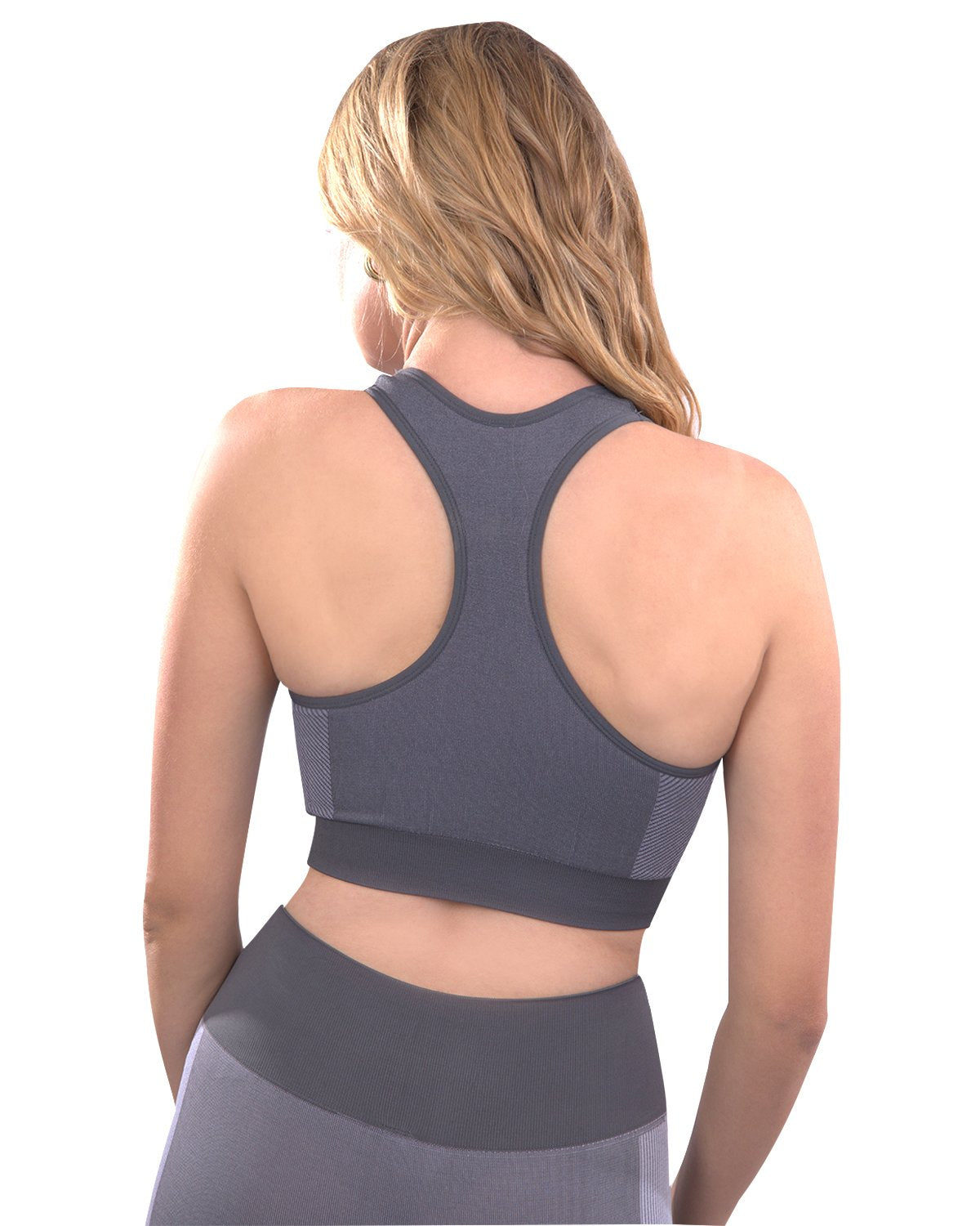 Soutien-gorge de sport sans coutures Arleta - Gris