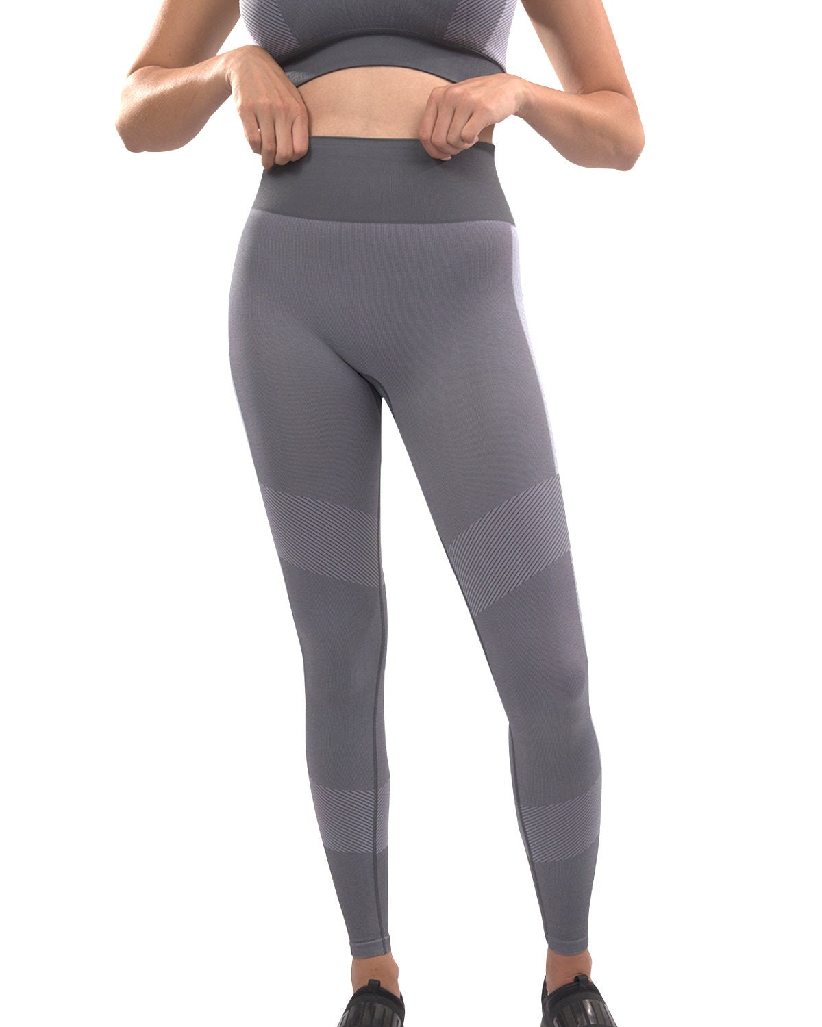 Leggings sans coutures Arleta - Gris