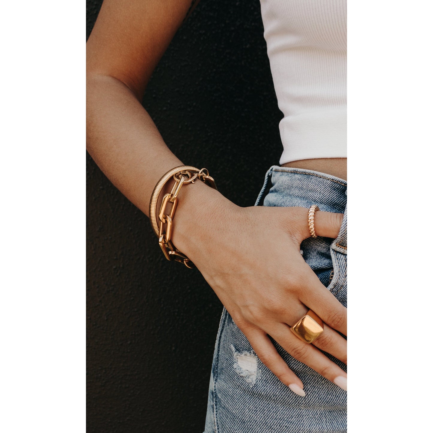 Bague épaisse Dylan