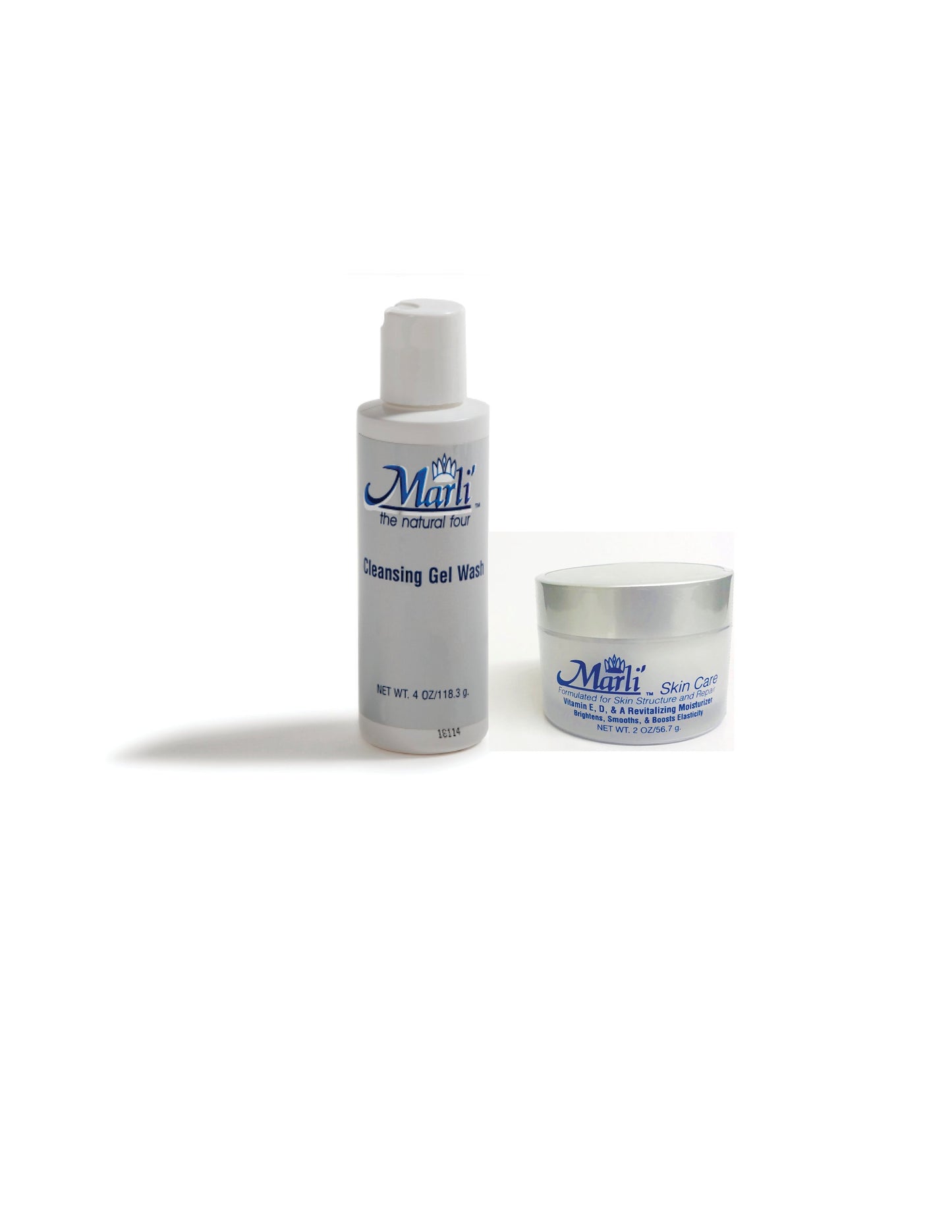 Kit para el cuidado de la piel con humectante, limpiador y tónico revitalizante con vitamina EDA