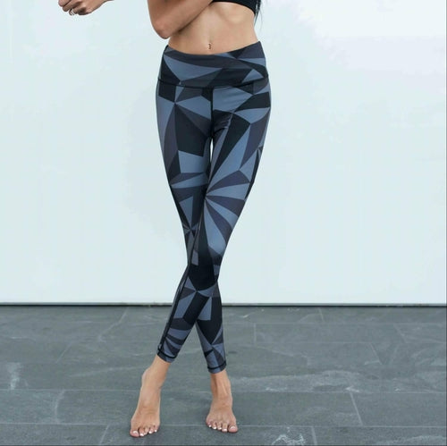 Legging d'entraînement imprimé taille haute Active