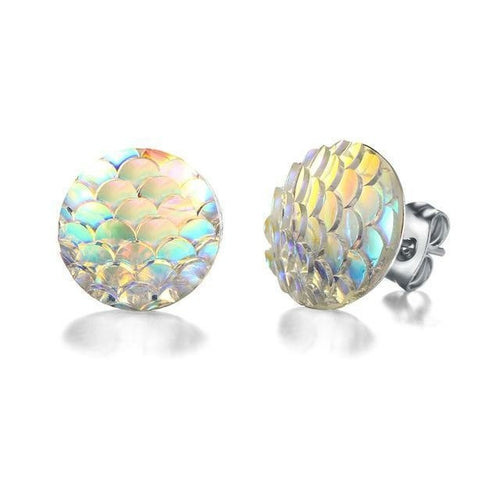 Boucles d'oreilles sirène