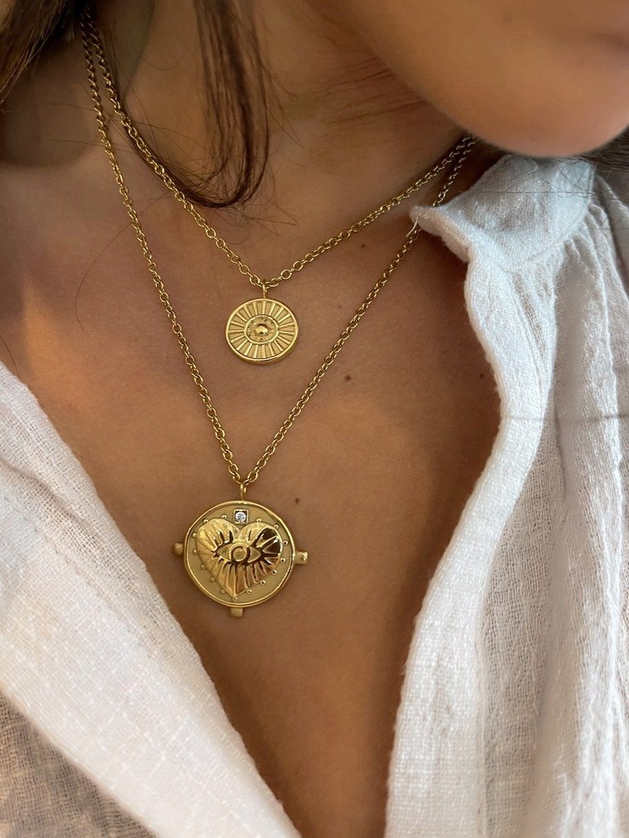 Collier Gigi Double Coin