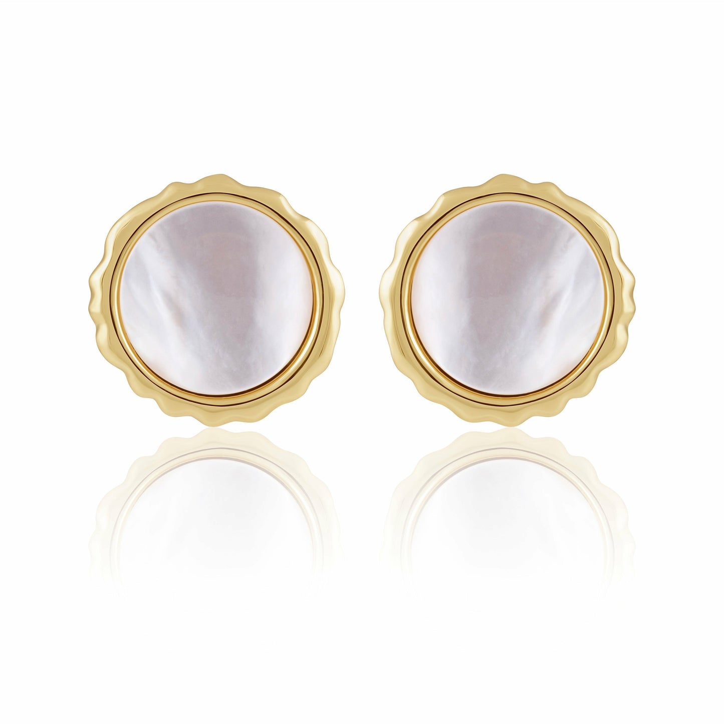 Pendientes de nácar Gwen