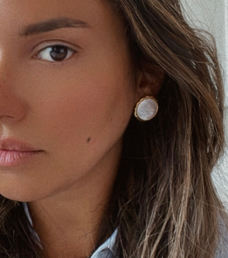 Pendientes de nácar Gwen