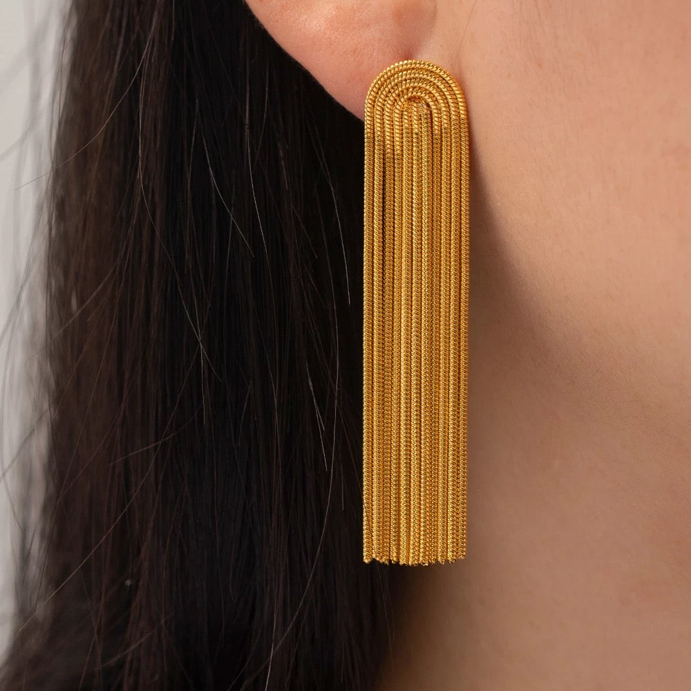 Boucle d'oreille Addison Statement