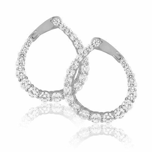 Boucle d'oreille Naomi Cz