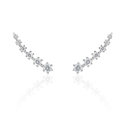 Boucle d'oreille Celina CZ Bar