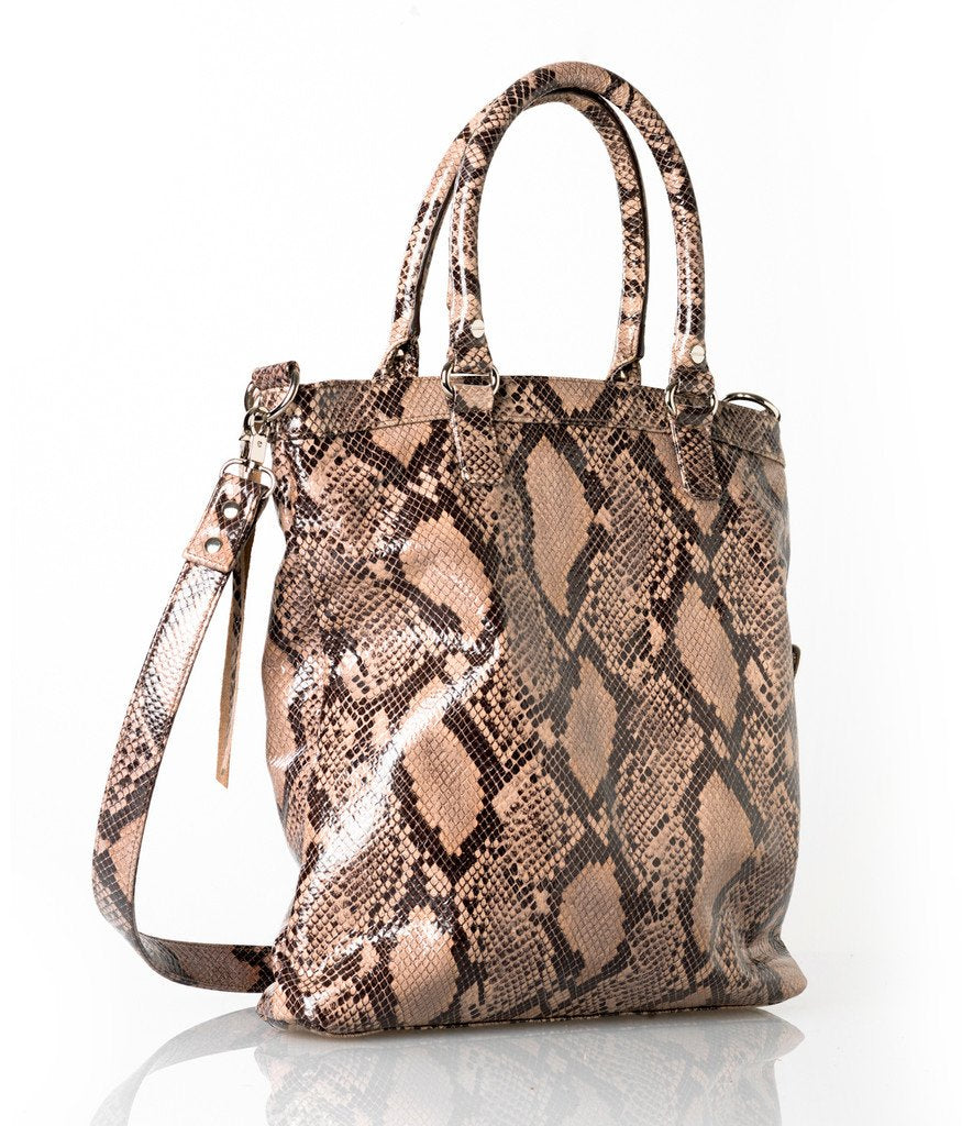 Bolso Python con minibolso desmontable