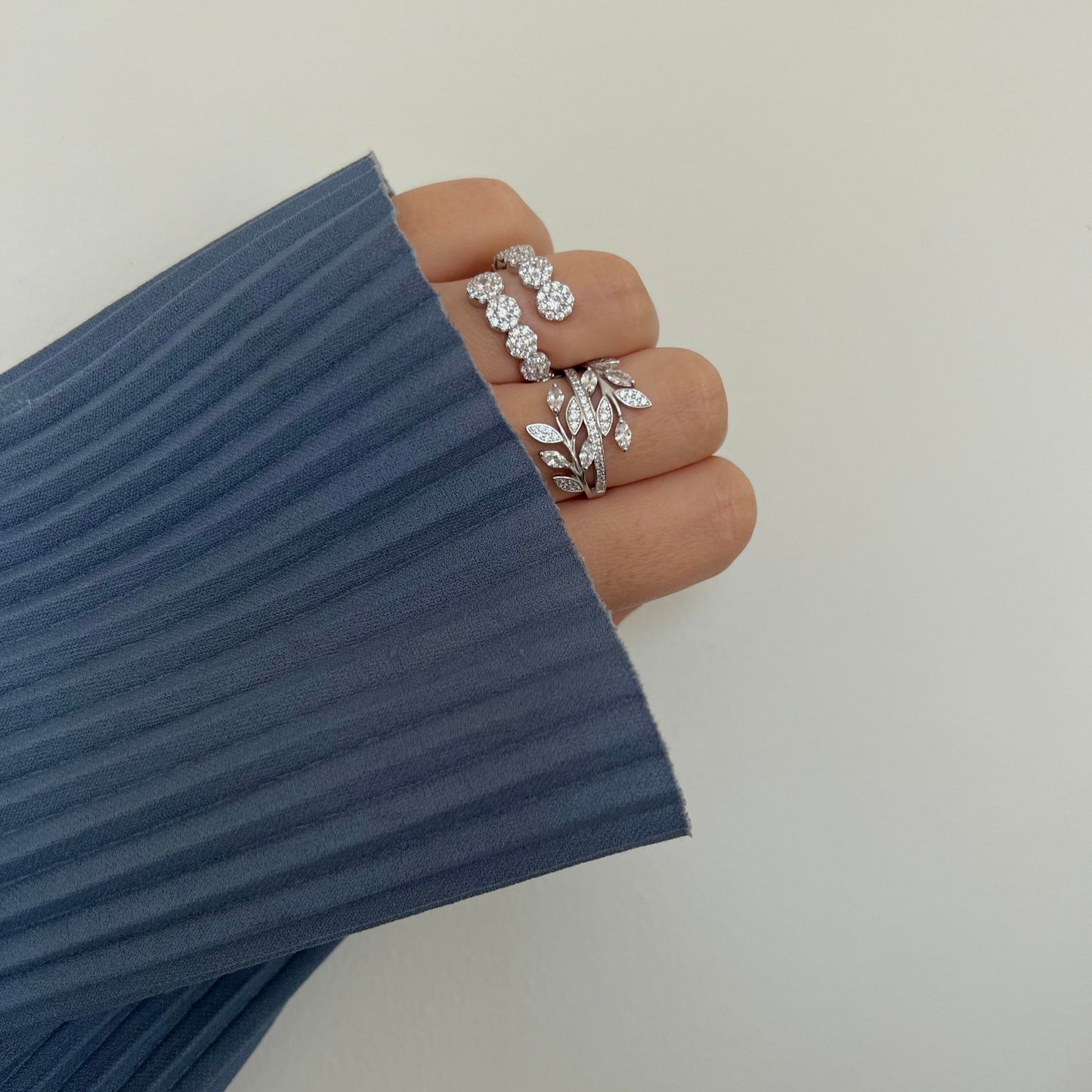 Bague enroulée Katya Cz