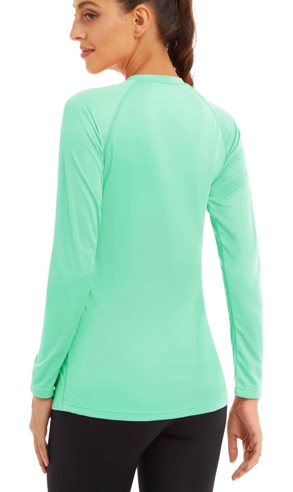 Chemises à manches longues pour femmes UPF 50+ Chemises de protection solaire pour la randonnée Fi