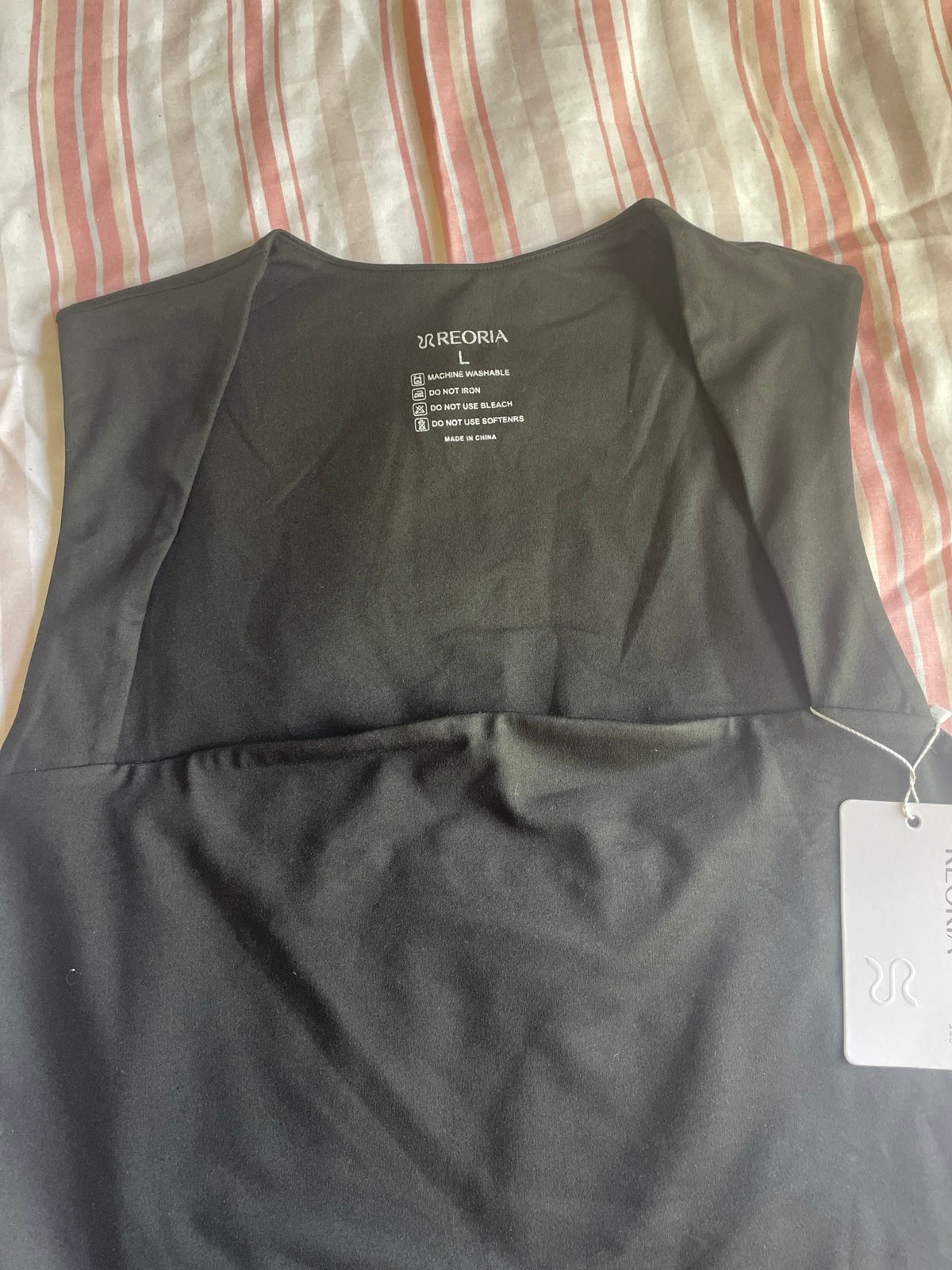 Body negro – Talla L para mujer