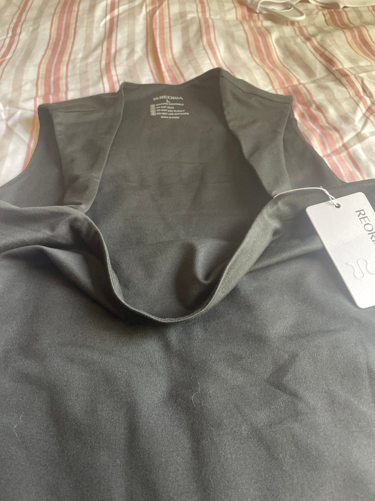 Body negro – Talla L para mujer