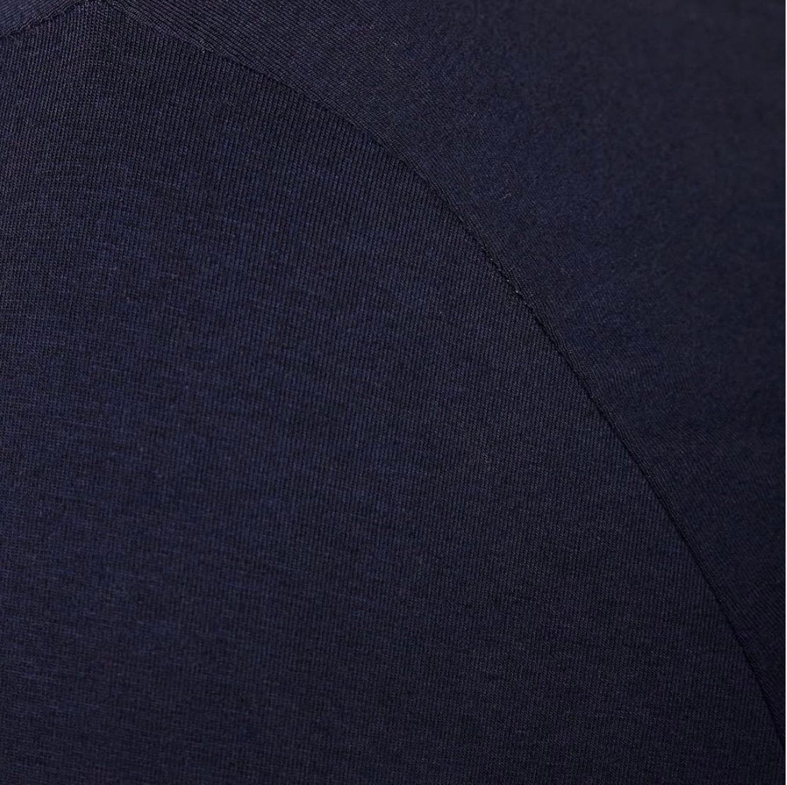 T-shirt ras du cou à manches longues et coupe classique pour femme