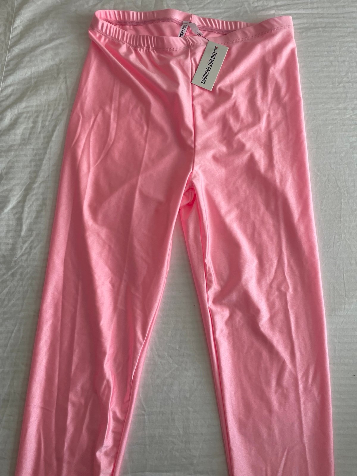 Leggings taille haute pour femme, pantalon uni à ceinture souple