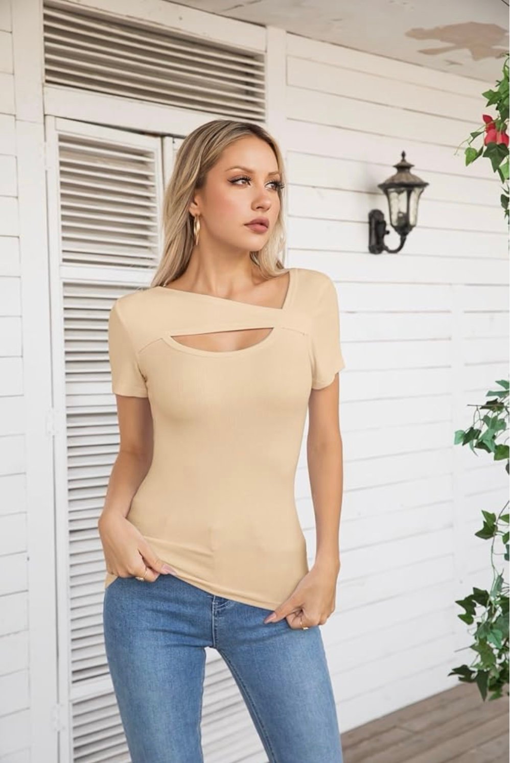 Hauts une pièce à manches longues et côtelés pour femme, vêtements d'automne tendance, taille S