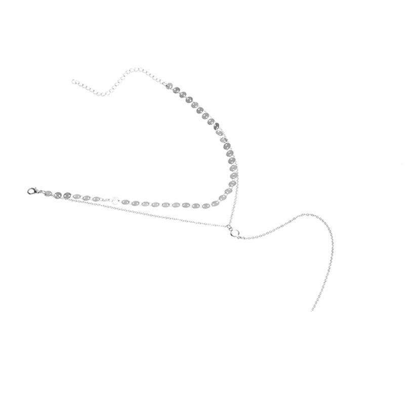 Collier Lariat à double couche