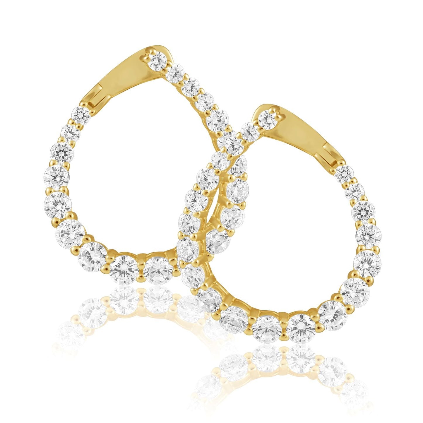 Boucle d'oreille Naomi Cz