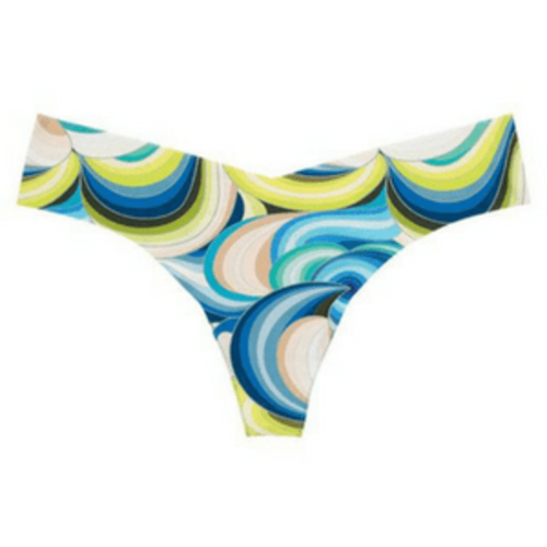 Tanga sin costuras con estampado divertido Commando